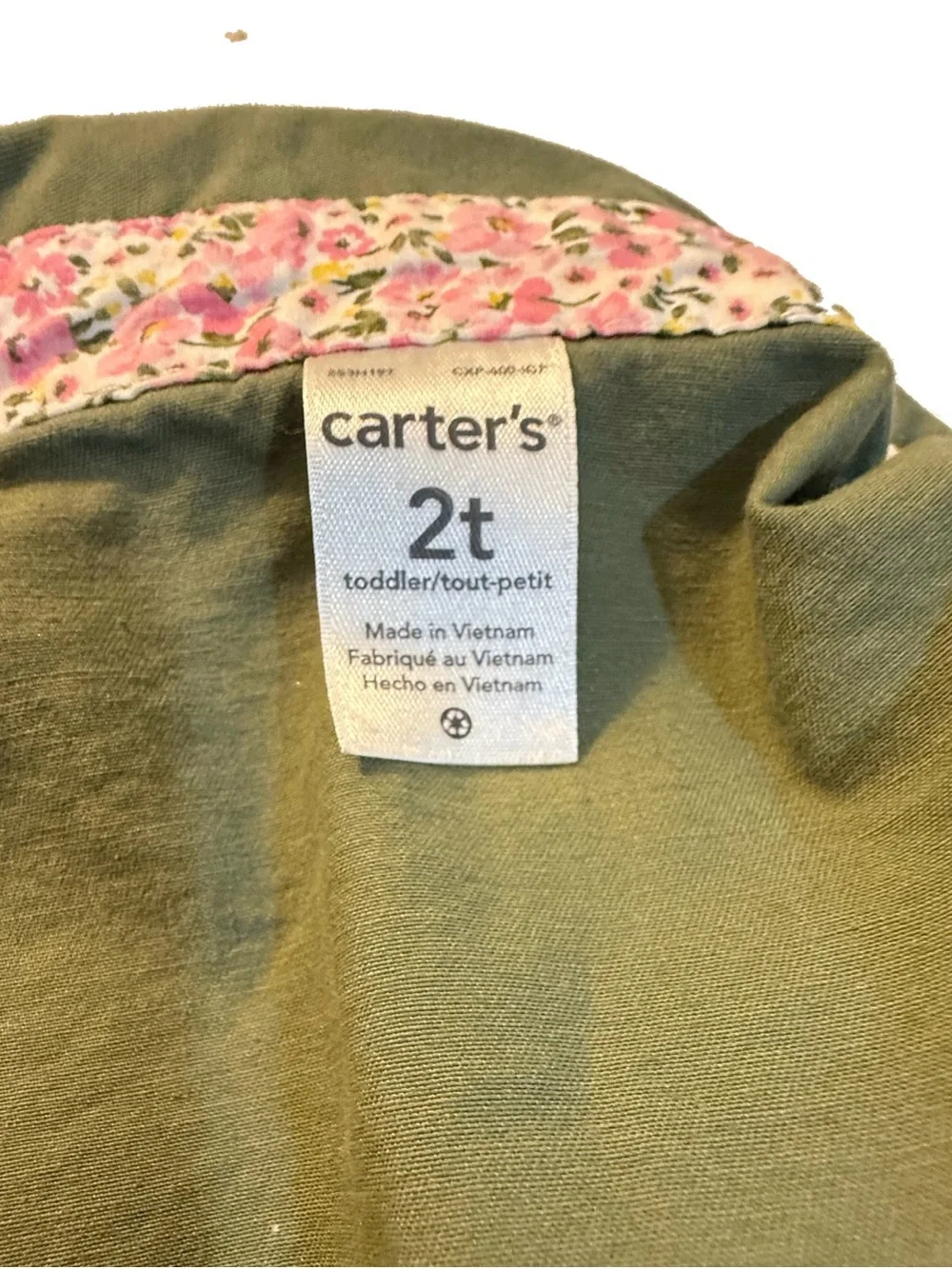 Carters soft olive